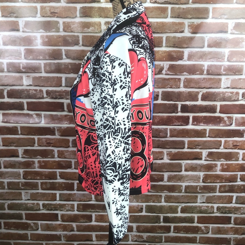 SOLD-Multi colored jacket - Picture 5 of 7